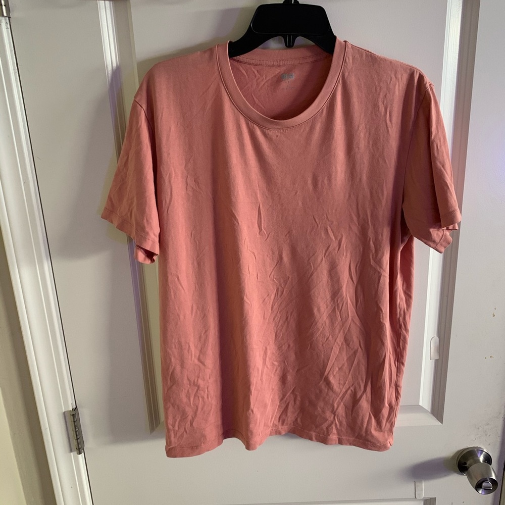 UNIQLO Light Pink T-Shirt